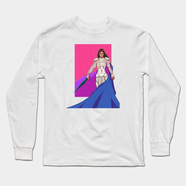 Valkyrie - Bi-frost Long Sleeve T-Shirt by taShepard